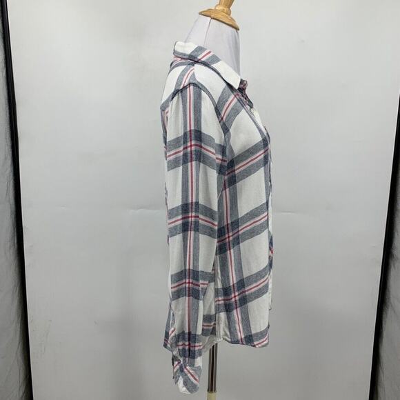 Rails Shirt Womens Extra Small Multi Hunter Plaid Button Up Long Sleeve Pockets - Picture 4 of 12
